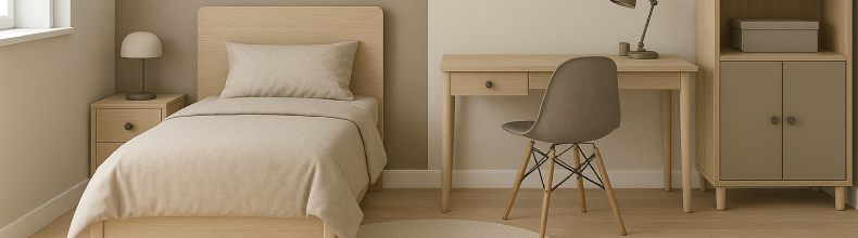 ترندهای برتر سرویس خواب نوجوان ۱۴۰۴؛ ترکیب رنگ و طراحی مدرن