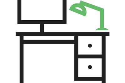 میز تحریر تختخواب تک نفره کلاسیک دخترانه لیدی