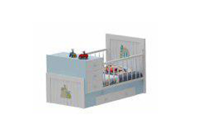 تخت دو منظوره سرویس خواب کودک 141