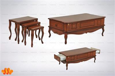میز جلو مبلی و میز عسلی جلو مبلی با عسلی کد 480