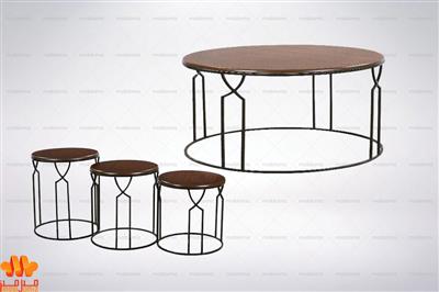 میز جلو مبلی و میز عسلی جلو مبلی با عسلی کد 430