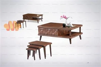 جلو مبلی و میز عسلی کد 19