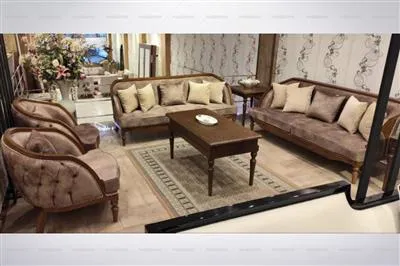 مبل هشت نفره کلاسیک گیتا