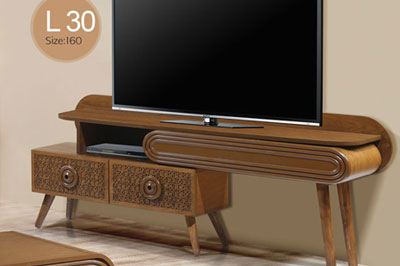 میز طول 160 میز تلویزیون کد L30
