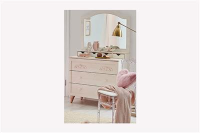 میز آرایش تختخواب دخترانه کلاسیک