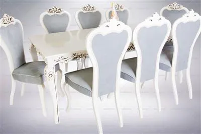 میز غذاخوری کلاسیک درافشان