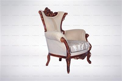 تک نفره مبل استیل راش