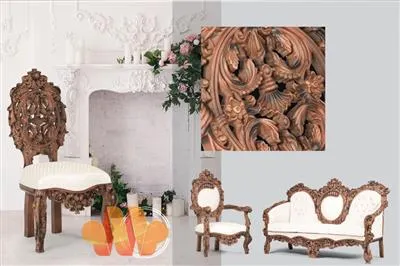 مبل استیل پیچک