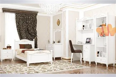 تختخواب تک نفره کلاسیک دخترانه لیدی