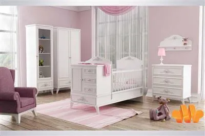 سرویس خواب نوزاد نوجوان چهار تکه 123