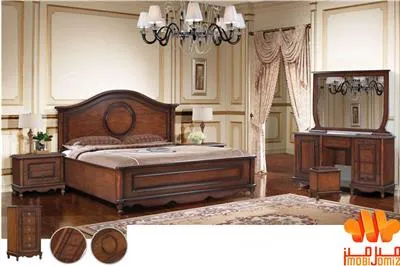 سرویس خواب چوبی رزا