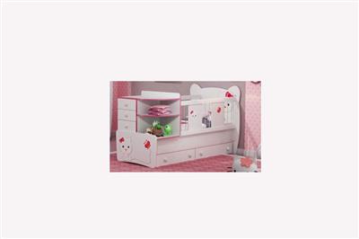 تخت دو منظوره سرویس خواب نوزاد نوجوان کد650