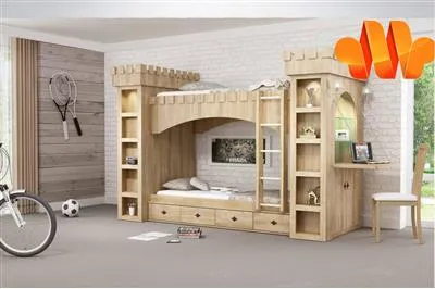 تخت دو طبقه پسرانه قلعه