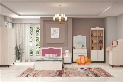 تختخواب دخترانه کلاسیک