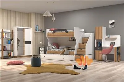 تخت دو طبقه تدی