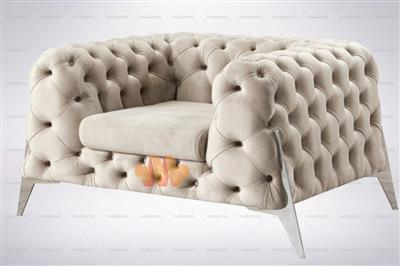 تک نفره مبل چستر کارولین