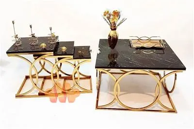 میز جلو مبلی پایه فلزی کد 714