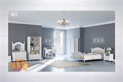 تخت خواب دخترانه مدل رمانتیک