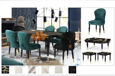 میز ناهار خوری مدرن نویا