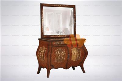 کنسول آینه کنسول معرق دو درب 140
