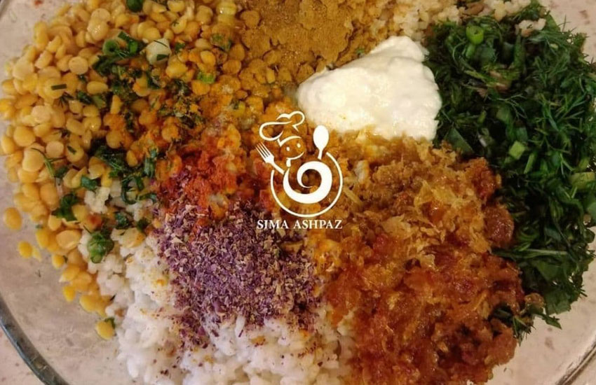 دستور پخت دلمه برگ بدون گوشت