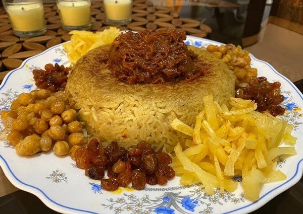طرز تهیه گبولی پلو با گوشت