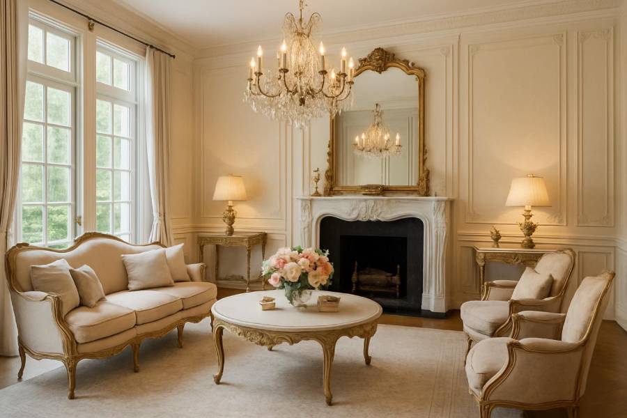 مبلمان در سبک فرانسوی