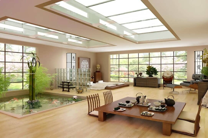 ویژگیهای دکوراسیون ژاپنی