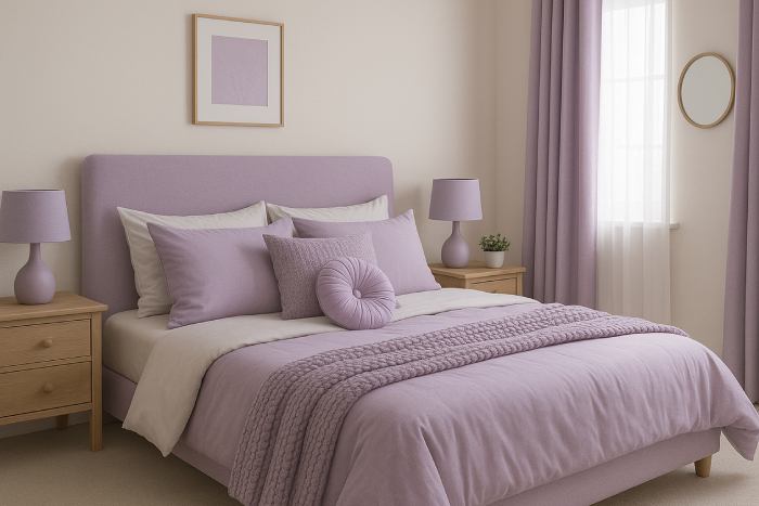  ایده‌های بهاری با ترکیب رنگ یاسی