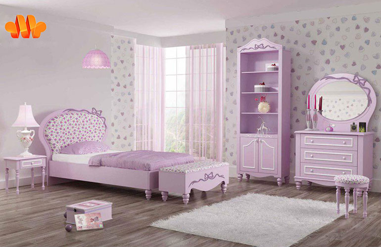  تخت خواب بنفش و ایده پردازی رؤیایی