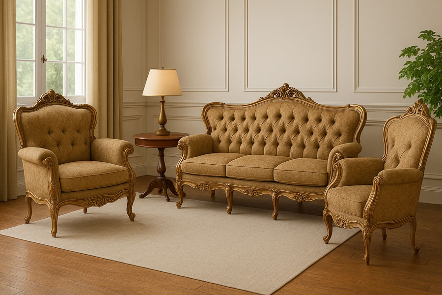 6مزیت طلایی مبل کلاسیک