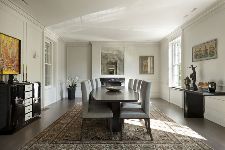 اتاق مخصوص صرف غذا در منزل ایوانکا ترامپ