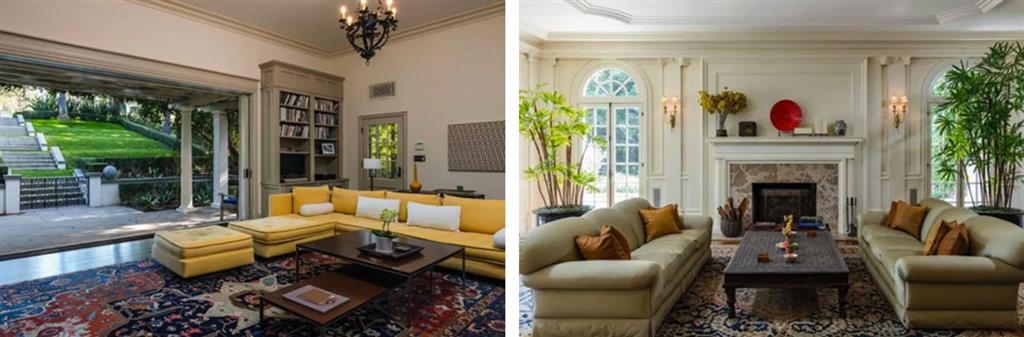 دکوراسیون منزل آنجلینا جولی