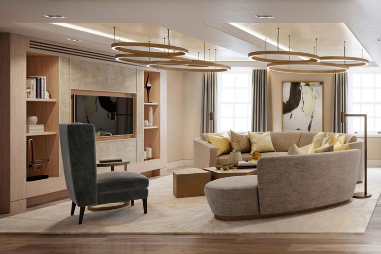 سبک دیگری از اتاق نشیمن