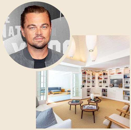 دکوراسیون  منزل لئوناردو دی کاپریو