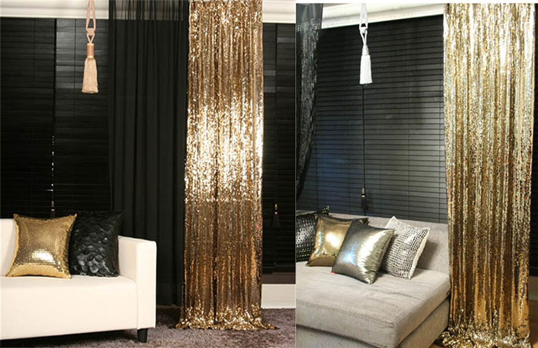 پرده های لمه طلایی برای ایده پردازی مدرن