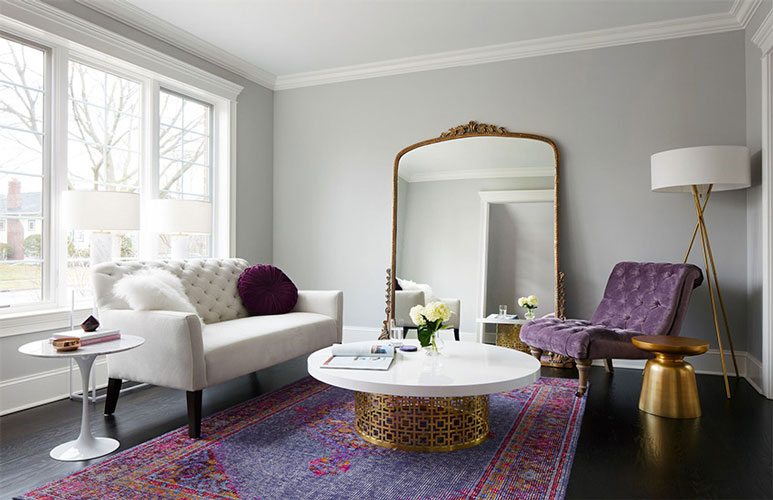 رنگ های شاد و کلام آخر برای منزلی شاد تر