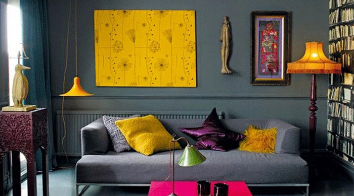 کاغذ دیواری ساده خانه شیک کاغذ دیواری ساده