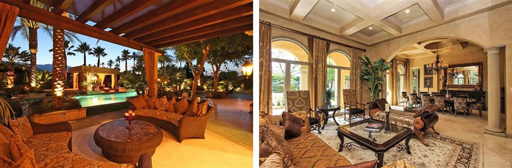 دکوراسیون منزل لیدی گاگا