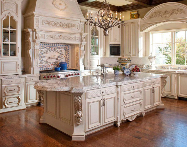  آشپزخانه سلطنتی با طراحی مدرن