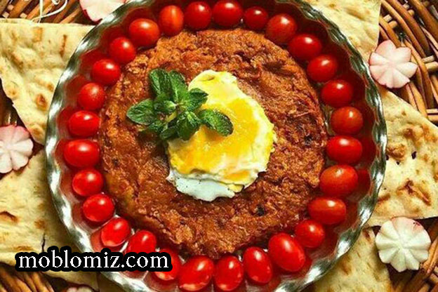 میرزا قاسمی غذای محلی