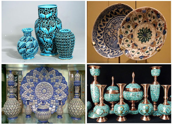 استفاده از صنایع دستی