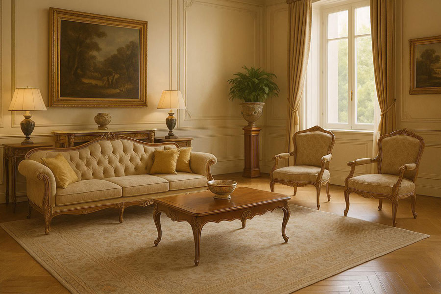 مبلمان در سبک ایتالیایی