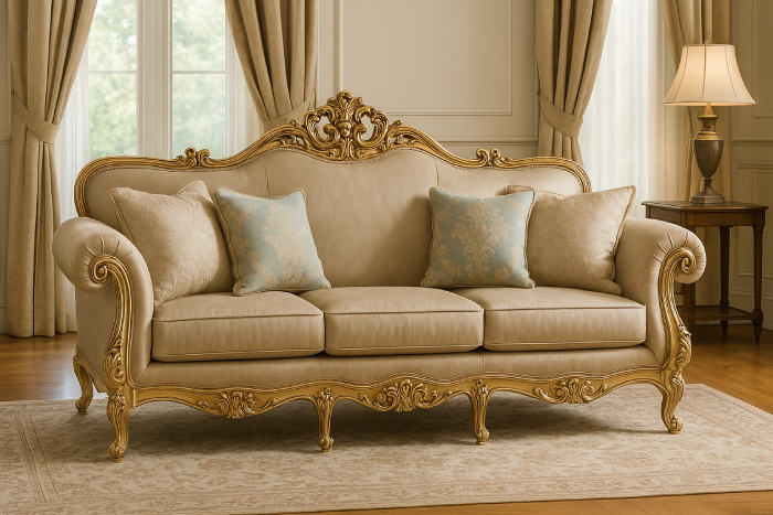 جنس و متریال در ساخت مبل کلاسیک