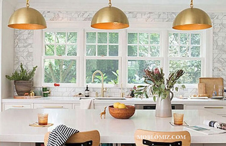 لوستر رستیک مناسب برای آشپزخانه