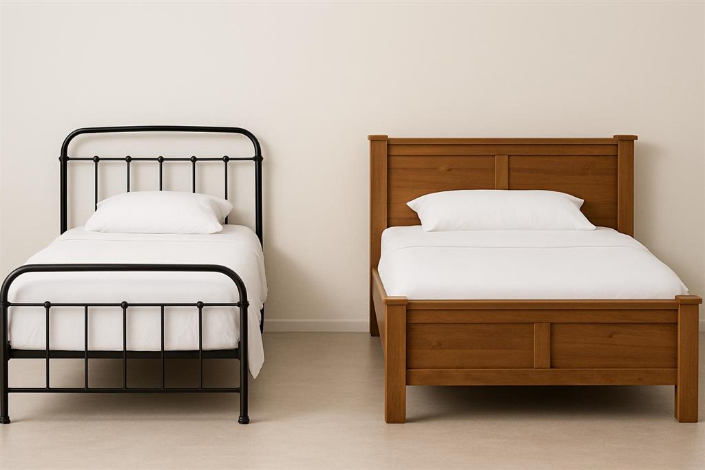 طراحی تخت خوابهای فلزی و چوبی