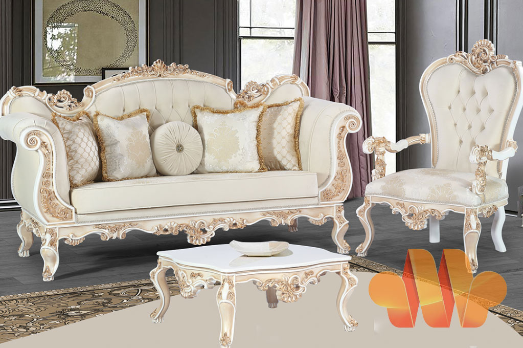 قیمت مبل کلاسیک بیشتر یا استیل