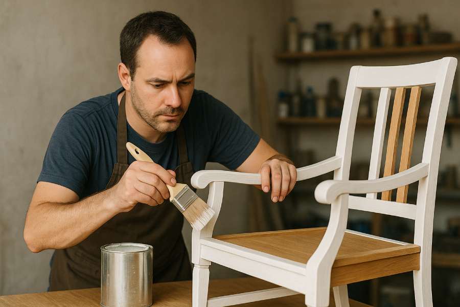 سمباده در رنگکاری