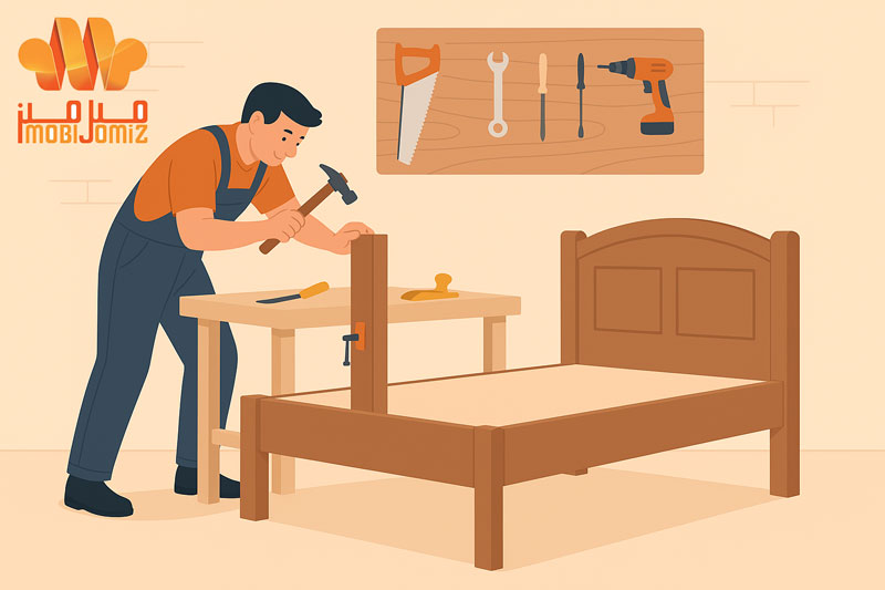 تنوع مدلهای اختصاصی در محل تولیدی سرویس خواب