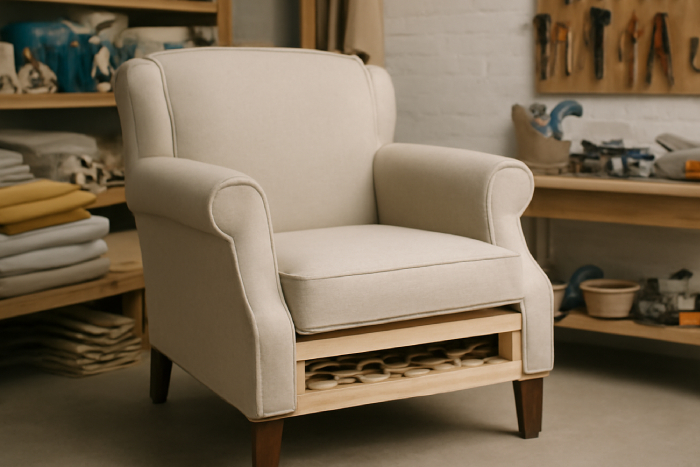 هزینه تعمیر مبل راحتی